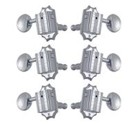 Grover 136C Vintage Deluxe Guitar Machines - Guitar Machine Heads, 3 + 3 - Chrome