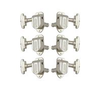 Grover 150N Imperial Machine Heads - Cabezales para máquina de guitarra, 3 + 3, níquel