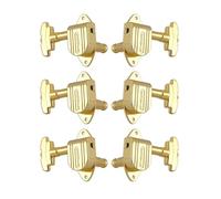 Grover 151G Full Size Imperial Machine Heads - Guitar Machine Heads, 3 + 3 - Gold