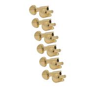 Grover 205-18GL6 Rotomatics - Cabezales para guitarra (6 en línea, mano izquierda, lado derecho), color dorado
