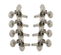 Grover 304N Sta-Tite Mandolin Machines - Mandolin Machine Heads, 4 + 4 - níquel