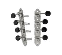 Grover 409FCB Mandolin Machine Heads, Standard 4 + 4, para mandolinas estilo "F" - Chrome