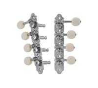 Grover 409FCW Mandolin Machine Heads, Standard 4 + 4, para mandolinas estilo "F" - Chrome