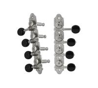 Grover 409FVCB Mandolin Machine Heads, Vintage 4 + 4, para mandolinas estilo "F" - Chrome