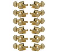 Grover 505G12 Mini Roto-Grip Locking Rotomatics - Cabezales para guitarra (12 cuerdas, 6 + 6), color dorado