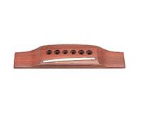 Grover B 3343 - Puente de guitarra estilo pin con silla de plástico - Rosewood