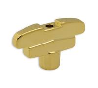 Grover GP109G - Botones de tamaño estándar de 3 pasos, 6 unidades, color dorado