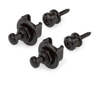 Grover liberación rápida correa para guitarra Locks 1 par Negro gp800b