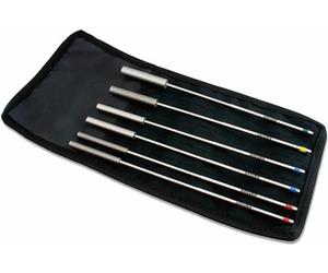 Grover Pro TB - Juego de batidores triangulares profesionales con estuche TB-TD