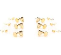 Grover Tip Lock - Clavijas de afinación para máquina (3 + 3), color dorado