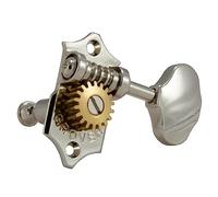 Grover U99 Series Sta-Tite - Clavijas de ukelele (4 unidades), color níquel