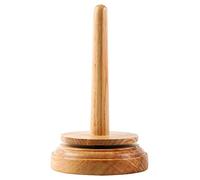 Groves Soporte para hilar e hilos de madera, madera, marrón, 9,5 x 9,5 x 16 cm