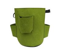 Grow Bag for Strawberry, Hangable Vegetable Growing Container, 5 Gallon Breathable Felt Plant Grow Container for Garden Strawberries, Flowers