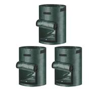 Grow Bags - 3pcs 10 Gallon Reusable Garden Pots with Handles Vegetable Growing Bags For Potatoes Carrots Radishes Flowers Indoor Outdoor Yard Patio Planting Bag