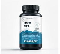 GROW FLEX Suplemento para Articulaciones con Boswellia Serrata AprèsFlex®, Colágeno Tipo II Nuvicol®, Ácido Hialurónico, Vitamina C y Manganeso. Soporte para Huesos y Cartílago (30 capsulas)