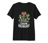 Grow Hungry Plantas Carnivoras Tropicales Camiseta Premium