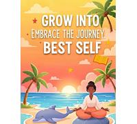 Grow Into Your Best Self Notebook Journal - 8.5 x 11 Inch, 120 Ruled Pages, Soft Matte Cover, Inspirational Writing Journal for Mindfulness, Gratitude & Self Growth