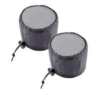 Grow Tents Vent Cover, Dustproof Flexible Duct Filter, Durable Ventilation Cover, 5.91x3.54x0.39 Inches 2 Piece for Indoor Greenhouse, Laundry Room, Outdoor Kitchen, Rv, and Plant Tent Protection