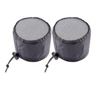 Grow Tents Vent Cover, Dustproof Flexible Duct Filter, Durable Ventilation Cover, 5.91x3.54x0.39 Inches 2 Piece for Indoor Greenhouse, Laundry Room, Outdoor Kitchen, Rv, and Plant Tent Protection
