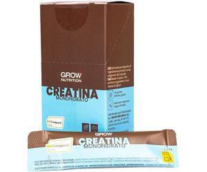 Grow Wellness - Creatina Monohidrato Creapure® | Sabor neutro | Pack de 10 monodosis (5g)