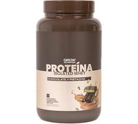 Grow Wellness - Proteina Aislada sabor Chocolate y Pistacho | Ingredientes Premium | Envase de 1 Kg