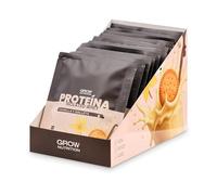 Grow Wellness Proteína Aislada Vainilla y Galleta 10 x 35g