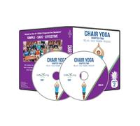 Grow Young Fitness Capítulo dos sillas de yoga para personas mayores, relájate y libera la tensión desde casa, DVD de entrenamiento simple y seguro para personas mayores