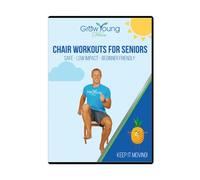 Grow Young Fitness Ejercicios de inicio de salto para pérdida de peso para personas mayores, ejercicios de silla desde casa, DVD de entrenamiento simple y efectivo de vuelta a lo básico para ancianos