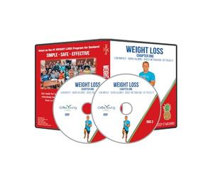 Grow Young Fitness - Ejercicios de Silla para Personas Mayores - DVD de pérdida de Peso de Dos Discos - DVD de pérdida de Peso Simple Seguro y eficaz para Personas Mayores