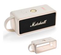 Growalleter Funda de silicona para altavoz Bluetooth portátil Marshall Emberton III, funda protectora de viaje compatible con accesorios Marshall Emberton III, funda de silicona Emberton III (blanco)