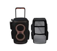 Growalleter Funda de transporte para JBL Partybox 520, funda protectora contra el polvo, bolsa de almacenamiento portátil para altavoz Bluetooth con bolsillos, impermeable, 3 capas para exteriores