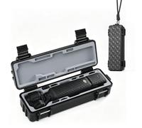 Growalleter Funda rígida para DJI Osmo Pocket 4, caja de almacenamiento de viaje impermeable IP67 con forro de silicona personalizado, cordón y mosquetón, se adapta a cámara, mango de batería, filtros