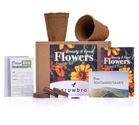 growbro Set de Cultivo de Flores Comestibles "Flower" - 1 set