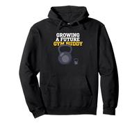 Growing A Future Gym Buddy Prenatal Halterofilia Sudadera con Capucha