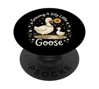 Growing A Silly Little Goose PopSockets PopGrip Adhesivo