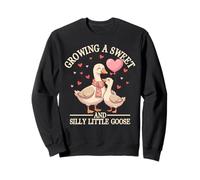 Growing A Sweet and Silly Little Goose Nursery Vibes Sudadera