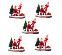 Growing Old Together with Santa and Mrs. Claus, Couples and Family, Acrylic Together Growing Old Funny Santa Couple