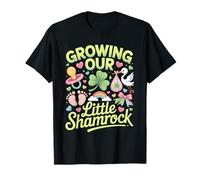 Growing Our Little Shamrock - Pregnancy Announcement Unicorn Camiseta