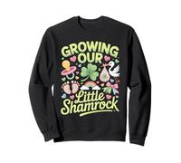 Growing Our Little Shamrock - Pregnancy Announcement Unicorn Sudadera