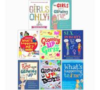 Growing Up For Boys & Girls 8 Books Collection Set (The Girls Guide to Growing Up,The Boys Guide to Growing Up,Girls Only,Sex Puberty and All That Stuff,Whats Happening to Me Girls & Boys and More)