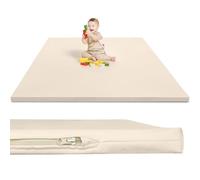 Growithu Baby Play Mat for Floor - 125x125x3cm Extra Grueso Colchoneta Bebe Suelo - Suave e Impermeable Manta Juegos para Parque