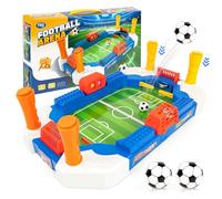 Growithu Mini futbolín de mesa, juego de futbolín para niños, regalo de fútbol Messi para niños y familia