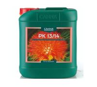GROWMANIA Fertilizante PK 13-14 de Canna 5 L | Abono para Cultivos y Plantas Etapa de Floración Avanzada | Cogollos de Gran Tamaño