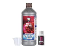 GROWMANIA HESI Boost + Muestra Boost Up de Up Nutrients + Vaso Medidor | Fertilizante Floración para Plantas y Cultivos | Estimulación Crecimiento