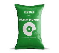 GROWMANIA Humus Lombriz BioBizz 40 L | Sustrato Worm Humus 100% Orgánico de Bio Bizz | Fertilizante Abono Crecimiento de Plantas y Cultivos