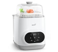 Grownsy EaseClean Bottle Washer Pro | Lavadora, Esterilizador y Secadora 4 en 1 para Biberones, Piezas de Extractores y Chupetes para Bebés | Sustituye el Lavado Manual