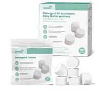 Grownsy Pastillas Limpiadoras para Biberones, Aptas para Momcozy/Baby Brezza Lavavajillas Biberones, 200 Unidades