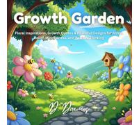 Growth Garden: A Nature-Themed Motivational Coloring Book for Calm & Confidence