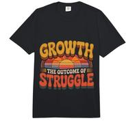 Growth The Outcome of Struggle Viaje de Crecimiento - Comfort Colors Adult Heavyweight T-Shirt