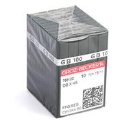 GROZ-BECKERT Aguja 100 Groz Beckert FFG/SES DBXK5 Agujas industriales para máquina de coser compatibles con Tajima Barudan SWF (11 (75))